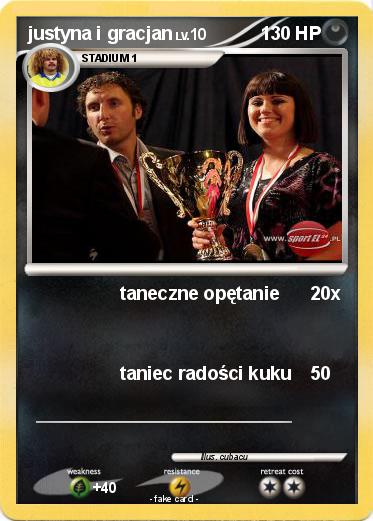 Pokemon justyna i gracjan