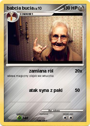Pokemon babcia bucia