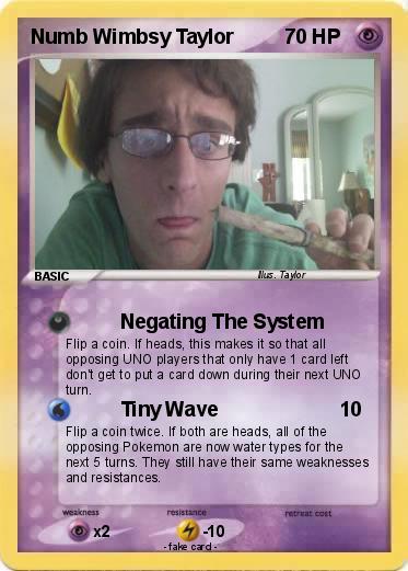 Pokemon Numb Wimbsy Taylor