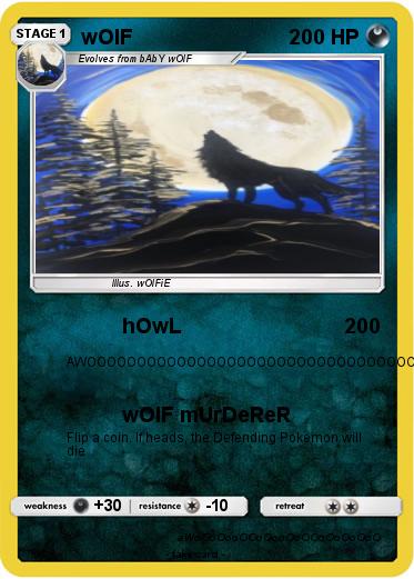 Pokemon wOlF