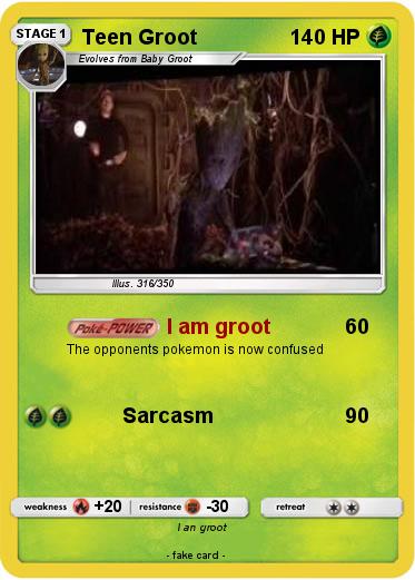 Pokemon Teen Groot