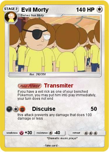 Pokemon Evil Morty