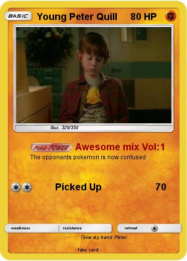 Pokemon Young Peter Quill
