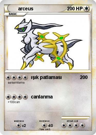 Pokemon arceus