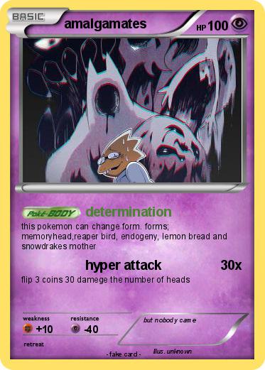Pokemon amalgamates