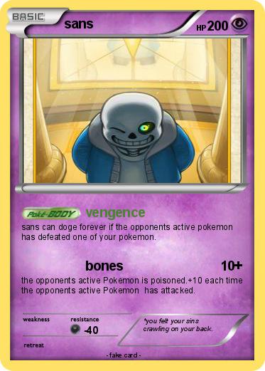 Pokemon sans