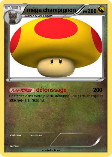Pokemon méga champignon