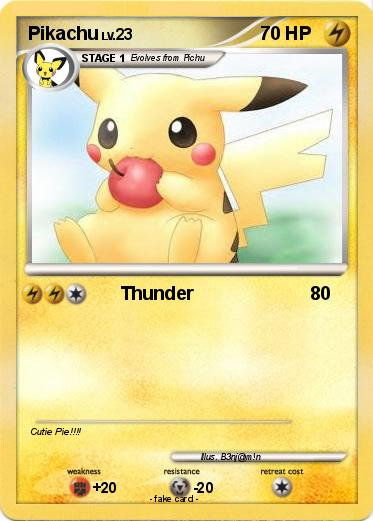 Pokemon Pikachu