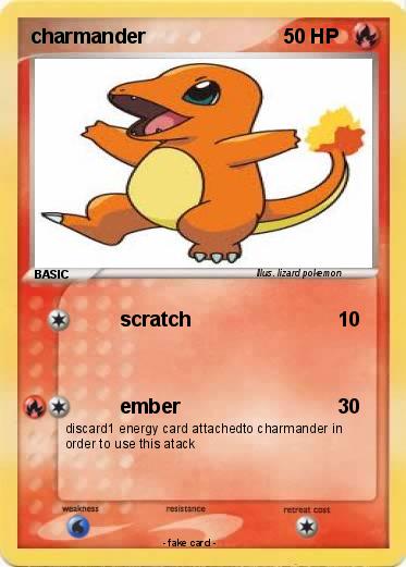 Pokemon charmander