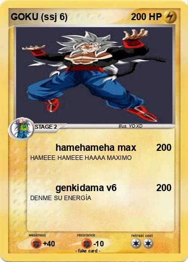 Pokemon GOKU (ssj 6)