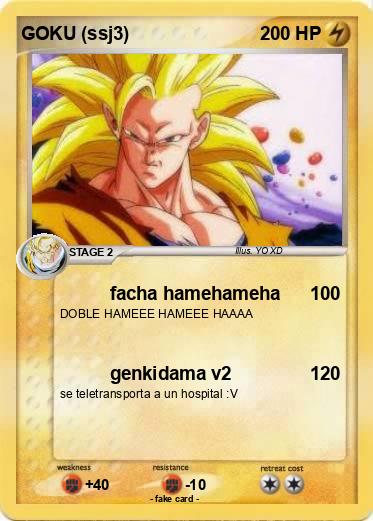 Pokemon GOKU (ssj3)