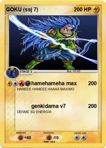 Pokemon GOKU (ssj 7)