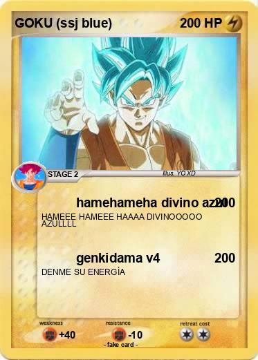 Pokemon GOKU (ssj blue)