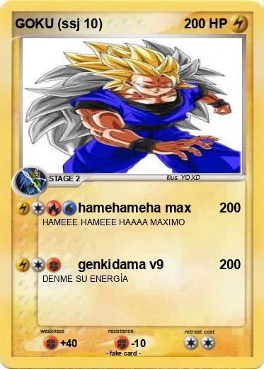 Pokemon GOKU (ssj 10)