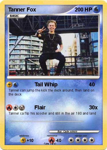 Pokemon Tanner Fox
