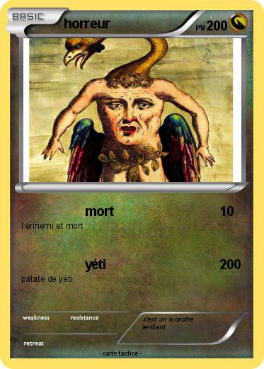 Pokemon horreur