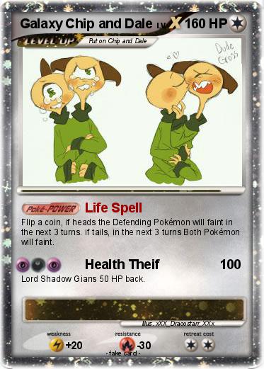 Pokemon Galaxy Chip and Dale