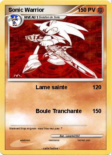 Pokemon Sonic Warrior