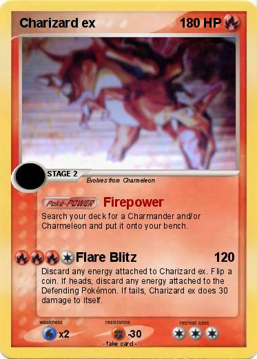Pokemon Charizard ex