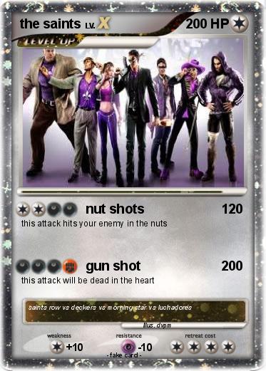 Pokemon the saints