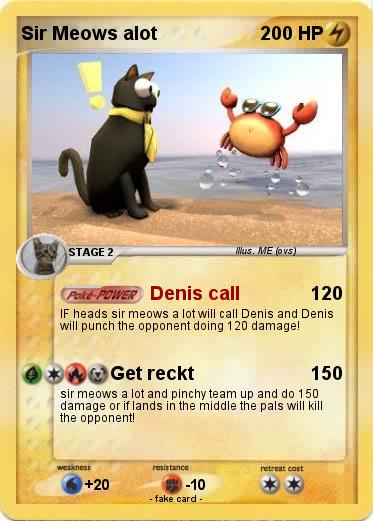 Pokemon Sir Meows alot