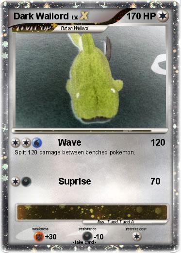Pokemon Dark Wailord