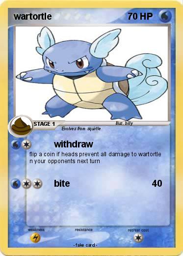 Pokemon wartortle