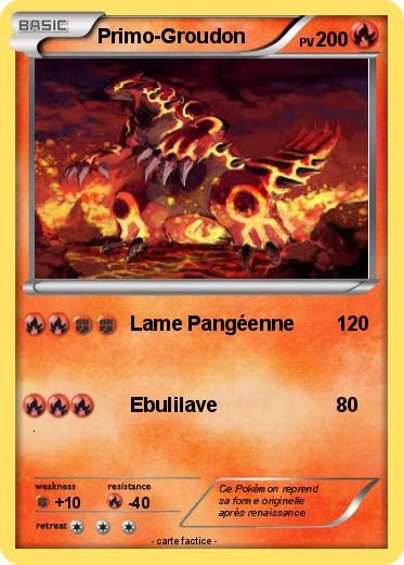 Pokemon Primo-Groudon