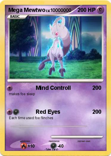Pokemon Mega Mewtwo