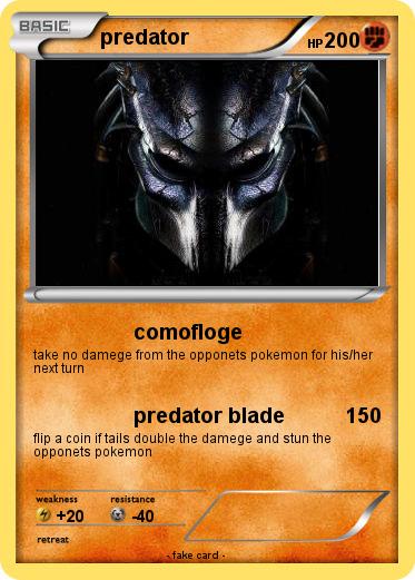 Pokemon predator