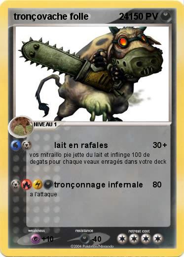 Pokemon tronçovache folle            24