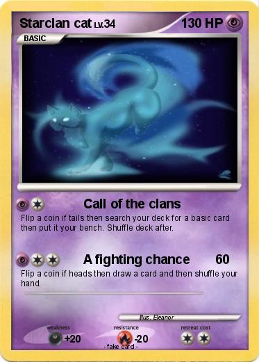 Pokemon Starclan cat
