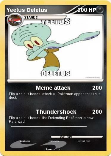 Pokemon Yeetus Deletus