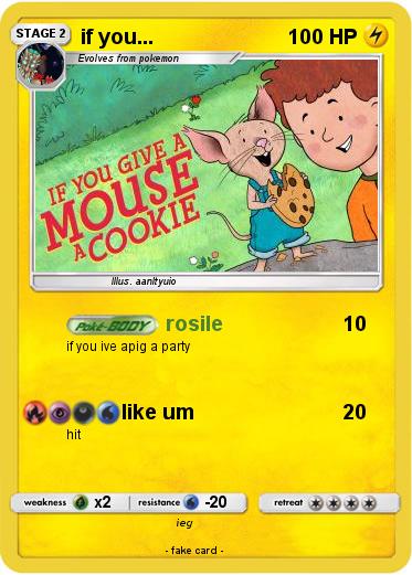 Pokemon if you...