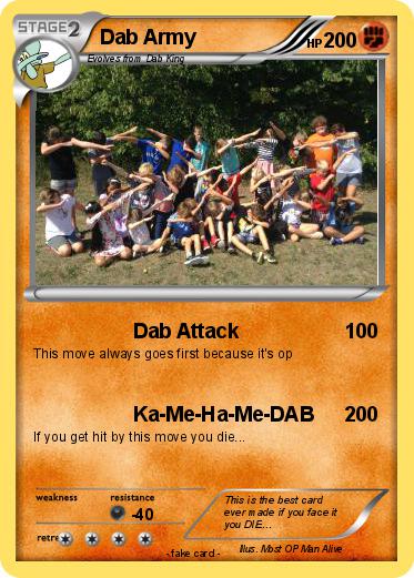 Pokemon Dab Army