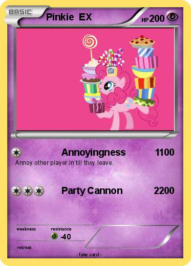 Pokemon Pinkie  EX