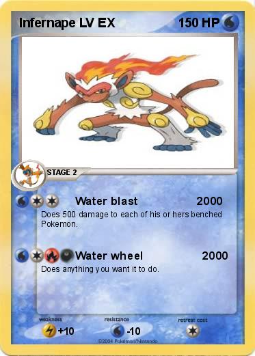 Pokemon Infernape LV EX 