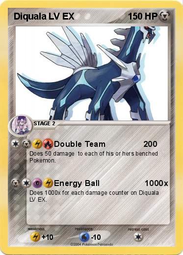Pokemon Diquala LV EX 