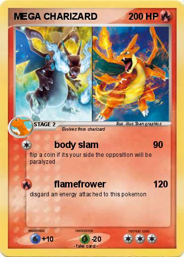Pokemon MEGA CHARIZARD