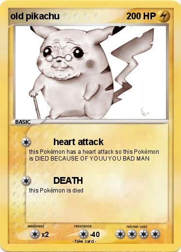 Pokemon old pikachu