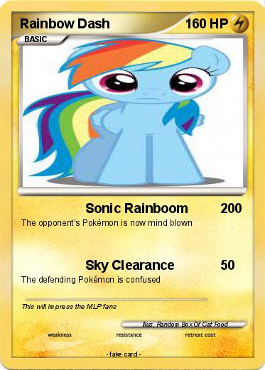Pokemon Rainbow Dash