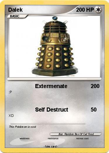 Pokemon Dalek