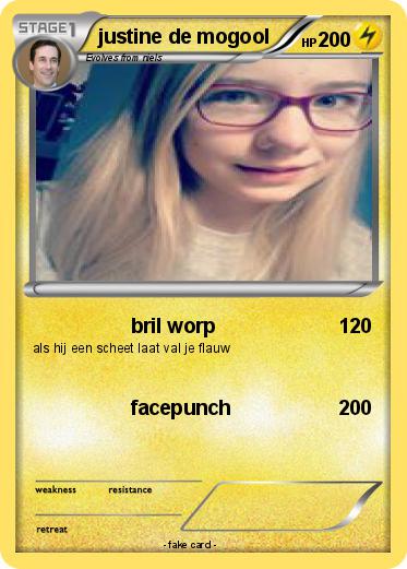 Pokemon justine de mogool