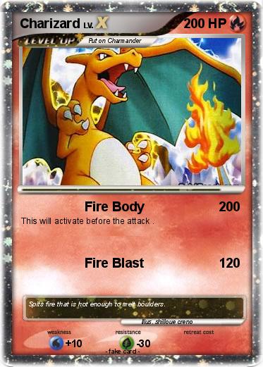 Pokemon Charizard