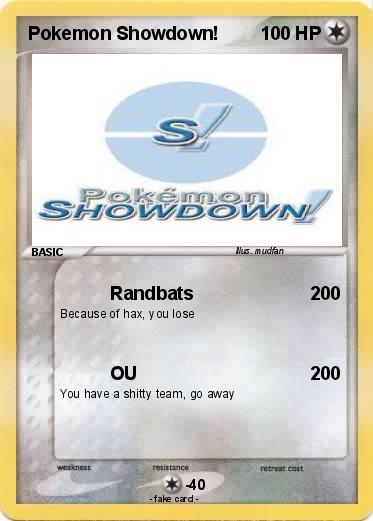 Pokemon Pokemon Showdown!