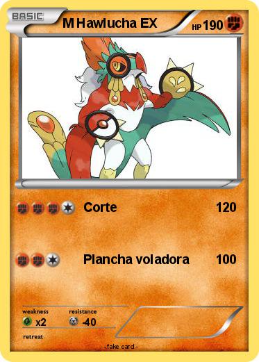 Pokemon M Hawlucha EX