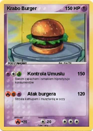 Pokemon Krabo Burger