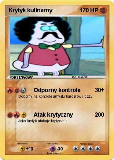 Pokemon Krytyk kulinarny