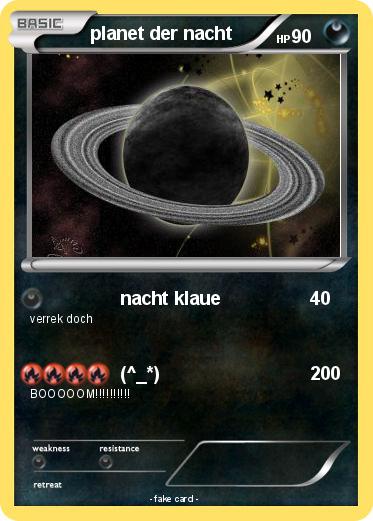 Pokemon planet der nacht