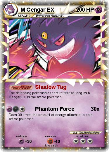 Pokemon M Gengar EX